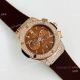 Ladies Hublot Classic Fusion Chronograph Watch Copy Chocolate Dial (2)_th.jpg